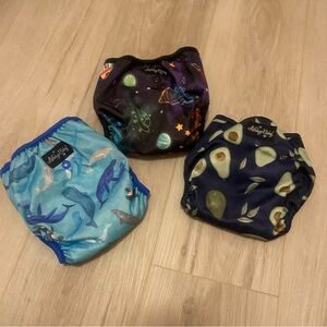 ✨Sale✨ Lalabye baby brand cloth diapers set of 3 double lined